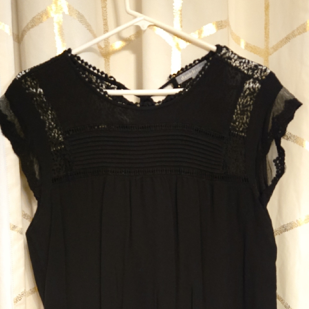 Daniel Rainn Black Lace Blouse